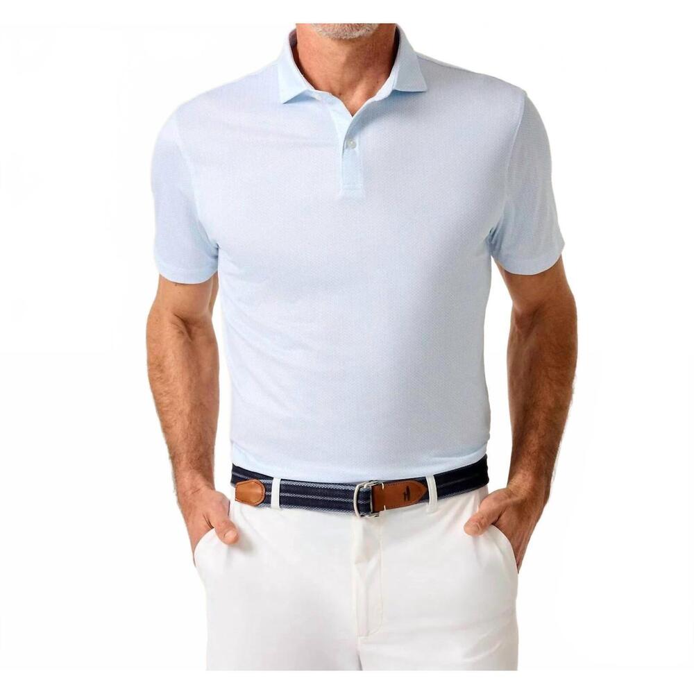 NEW JOHNNIE-O teo polo in maliblu
